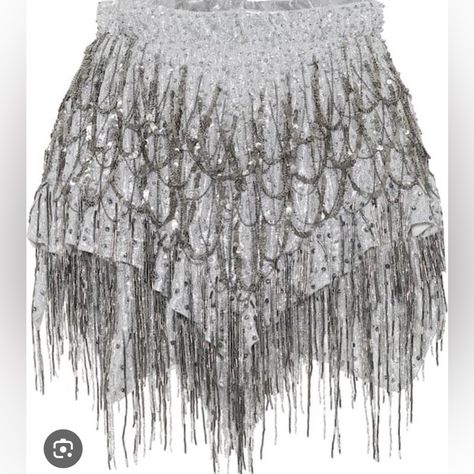 Sold Out Gorgeous Shorts With Rhinestones, Beads, And Beaded Fringe. Brand New With Tags. Large But Has Adjustable Waistband. I Am Usually A Small And They Fit Me. Run Small So I’d Say Closer To A True Medium Size. Worn Once - No Viable Damage To Beading. Inside Is A Little Dirty Where Dust Rubbed Off On White Fabric. Shorts With Rhinestones, Tumblr Fashion, Silk Shorts, Adjustable Waistband, Beaded Fringe, Leather Shorts, Dyed Fabric, After Dark, White Fabric