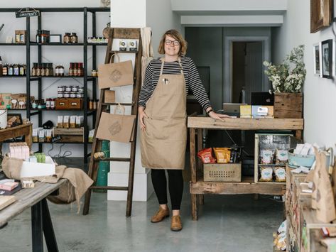 A new artisan food market has set up shop in Fitzroy Prepared Foods Market, Artisan Cafe, Gift Shop Interiors, Organic Food Shop, Brunswick Street, Artisan Market, Artisan Food, Whole Foods Market, Brick And Mortar