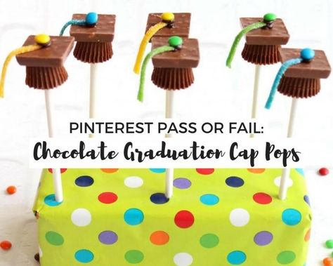 Chocolate Graduation, Graduation Themes, Graduation Treats, Ghirardelli Chocolate, Marshmallow Pops, Almond Bark, Graduation Theme, Mint Candy, Just A Pinch