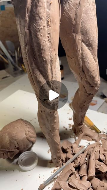 0 likes, 0 comments - leosculptur am June 18, 2024: "Continue working on the left knee ... there is still a lot of work on the sculpture, thanks to everyone who follows my work #artsculpture...". Anatomy Sculpture, Thanks To Everyone, Art Collector, Sculpture Art, Work On, Anatomy, Follow Me, Art Gallery, Sculpture