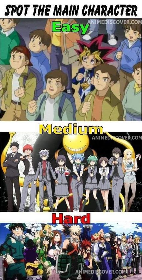 Spot The Main Character, 9gag Funny, Childs Play, Boy Anime, Memes Anime, My Hero Academia Memes, Anime Jokes, Fete Anime, Anime Memes Funny