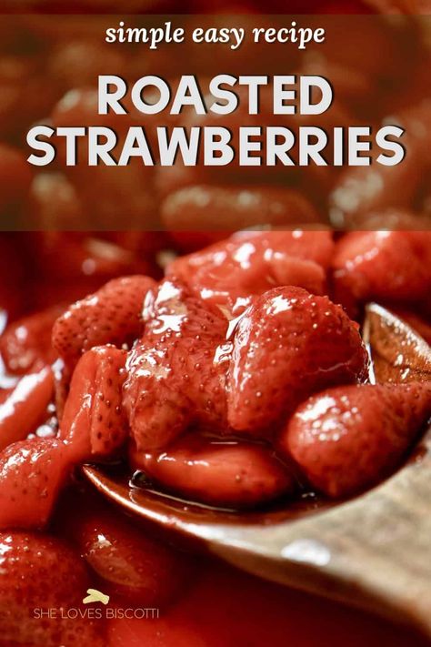 Roasted Fruit, Traditional Italian Food, Italian Christmas Cookies, Cooking For Family, Roasted Strawberries, Italian Recipes Traditional, Italian Recipes Easy, How To Roast, Italian Food Recipes