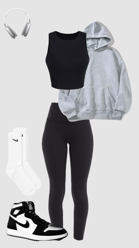 University Outfit Ideas Casual, University Outfit Ideas, Dream Sneakers, Outfit Ideas Casual, Look Legging, University Outfit, Cute Nike Outfits, Cute Gym Outfits, Casual Preppy Outfits