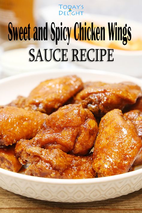 Sweet And Spicy Wing Sauce Recipes, Sweet And Spicy Sauce For Wings, Sweet Mild Wing Sauce Recipes, Sweet And Spicy Hot Sauce, Simple Wing Sauce Recipes, Sweet Buffalo Wing Sauce, Sweet Hot Wing Sauce, Flavored Wings Sauce Recipes, Sweet Wing Sauce