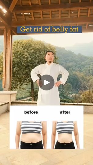 Lose Weight - Lose Belly Fat - Lose Waist - Reduce Back Fat - Simple & Easy Tai Chi Exercises | Lose Weight - Lose Belly Fat - Lose Waist - Reduce Back Fat - Simple & Easy Tai Chi Exercises | By Taichi ZidongFacebook Waist Reduce Exercise, Qigong Exercises, Tai Chi Exercise, Routine Ideas, Back Fat, Qi Gong, Ideal Weight, Natural Therapy, Senior Fitness