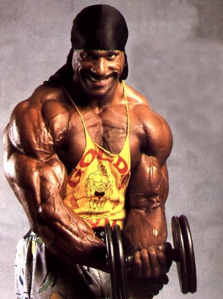 Lee Haney, Charles Atlas, Mighty Mike, Dorian Yates, Steve Reeves, Monica Brant, Ronnie Coleman, Pumping Iron, Rocky Balboa