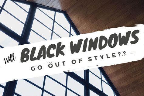 If you think black windows are going out of style, think again! They’re still everywhere you look, and people love their appeal. Of course, several factors will affect this choice of interior design, but to be honest, it’s hard to see them taking a backseat. Let's review the advantages and disadvantages of black frame windows. Black Window Frames Exterior, Black Windows Interior Modern, Black Paned Windows, Black Window Trim Interior, Black Windows White Trim, Black Windows Interior, Black Interior Windows, Pvc Window Trim, Black Frame Windows