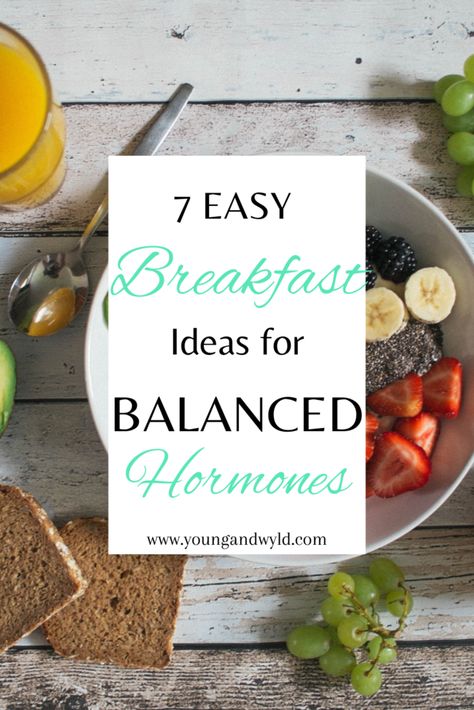 Hormone Balancing Lunch, Healthy Mcdonalds, Hormone Balancing Recipes, Feeling Sluggish, Hormone Balancing Diet, Foods To Balance Hormones, Balance Your Hormones, Balanced Breakfast, Healthy Hormones