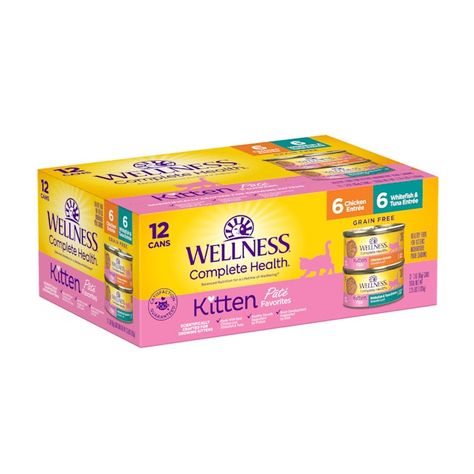 Discover great products at the best prices at Dealmoon. Wellness Complete Health Kitten Whitefish & Tuna and Chicken Variety Pack Wet Food, 3 oz., Count of . Price:$16.71 at PETCO.com Chicken Bundles, Kitten Formula, Pate Recipes, Healthy Hydration, Canned Cat Food, Kitten Food, Healthy Eyes, Wet Cat Food, Healthy Protein