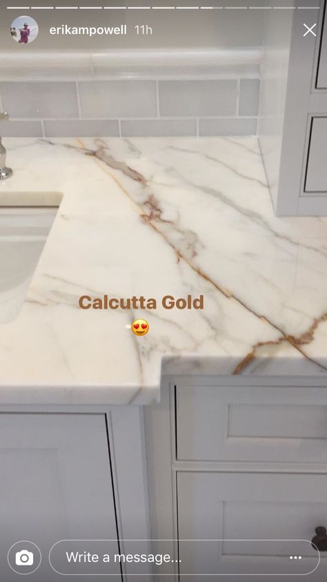 Quartz Kitchen Countertops Calcutta Gold, Ivory And Gold Kitchen, White Gold Countertops Kitchen, Calcutta Gold Quartz Countertops And Backsplash, Quartz With Gold Veining Kitchen, Calcutta Brown Quartz, Gold Glitter Countertop, Calcutta Gold Countertops Kitchen, Cream And Gold Countertops