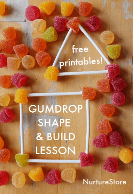 Candy STEM lesson: gumdrop construction challenge cards - science lessons using candy Gumdrop Activities Preschool, Candy Theme Activities, Candy Activities For Preschool, Candy Theme Crafts, Candy Crafts Preschool, Steam Experiments, Candy Science Experiments, Kids Experiments, Candy Experiments