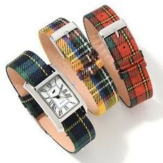 plaid watch bands Mode Tartan, Scotland Fashion, Plaid Accessories, Christmas Tartan, Tartan Fashion, Scottish Plaid, Christmas Plaid, Bagpipes, Scottish Tartans