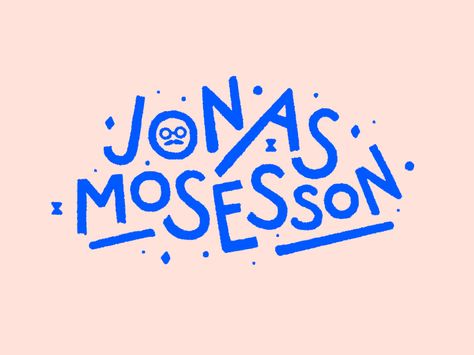 Identity Crisis by Jonas Mosesson Collective Logo Design, Illustrator Personal Branding, Wordmark Logo Inspiration, Personal Branding Graphic Designers, Playful Logotype, Graphic Designer Personal Logo, Graphic Designer Logo Personal Branding, Animation Simple, Personal Identity Design