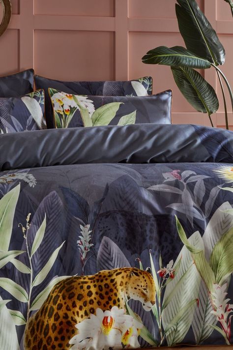 Quality Thread Count Jungle Floor, Tropical Duvet Cover, 100 Cotton Duvet Covers, King Duvet Cover Sets, Reversible Duvet Covers, Velvet Armchair, Cotton Duvet Cover, King Duvet, King Duvet Cover