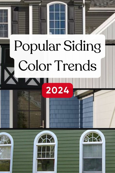 Wonderful siding colors like these, offered by CertainTeed, SBC Cedar, and James Hardie are trending among siding colors for homeowners in 2024. Check out our blog to learn more: https://carefreehomescompany.com/popular-siding-color-trends-for-2024/   #newbedford #fallriver #capecod #newbedfordhome #fallriverhome #capecodhome #southcoastma #southcoastmahome #siding2024 #popularcolors #sidingtrends Two Tone Vinyl Siding Exterior Colors, Homes With Hardie Board Siding, New Siding Ideas Ranch House, Marine Dusk Gentek Siding, House Colors Exterior Vinyl Siding, Different Siding Ideas Exterior, Lowes Siding Colors, Exterior Home Siding Ideas, Hardy Siding Colors Ideas