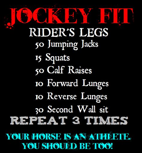 Leg work out to be a better rider and competitor. #workout, #horses, #equestrian Equestrian Workout, Horse Exercises, Horse Riding Tips, Equestrian Helmet, Horse Tips, Horse Quotes, Leg Work, Horse Jumping, Horse Training