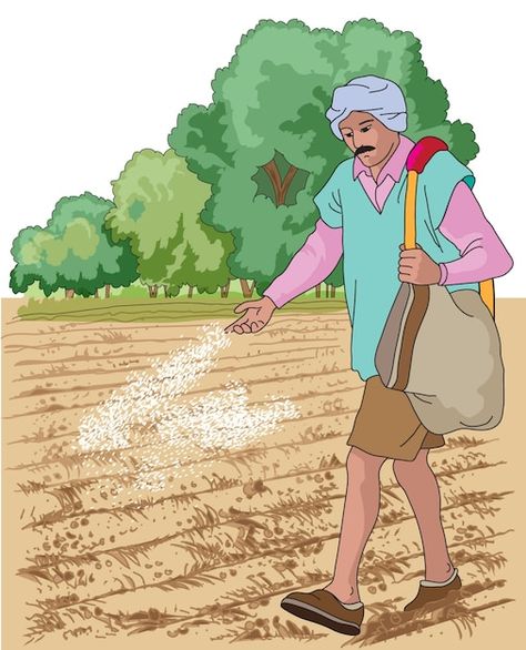 Farmer Working In Field Drawing, Farmer Poster Design, Farmers Pictures, Agriculture Drawing Easy, Farmer Drawing Easy, Agriculture Painting, Farmer Pictures, Farming Drawing, Farmer Image