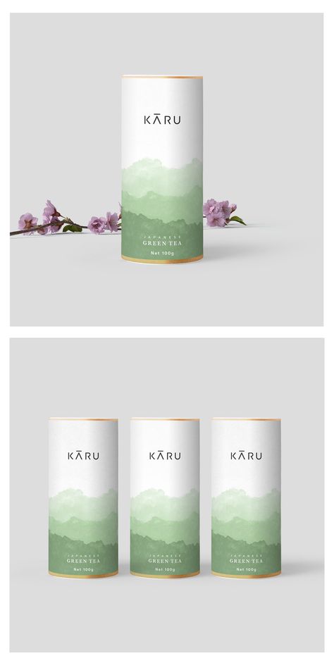 Minimalist Brand Packaging, Minimal Tea Packaging, Japanese Tea Packaging Design, Minimalist Package Design, Minimalistic Packaging Design, Tea Design Package, Japanese Tea Packaging, Natural Packaging Design, Japanese Package Design