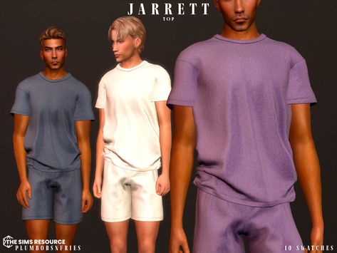 The Sims Resource - JARRETT top Male Teen, Male Sims, Sims 4 Men Clothing, Winter Camo, Sims 4 Male Clothes, Shirts For Teens Boys, Sims 4 Tsr, Sims 4 Family, Cc Mods