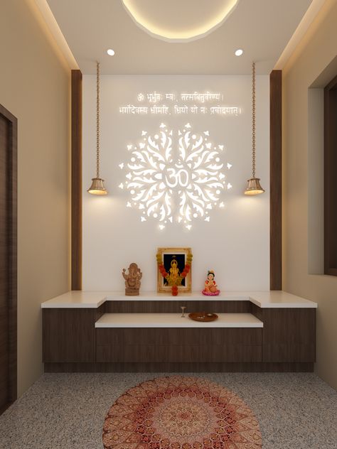 Mandir Ideas For Home Indian, Pooja Room Top Design, Pooja Room Ceiling Design Modern, Mandir Jaali Designs, Puja Room Ceiling Design, Pooja Room False Ceiling Design, Temple Room Design For Home, Pooja Room Ceiling Designs, Pooja Room Ceiling