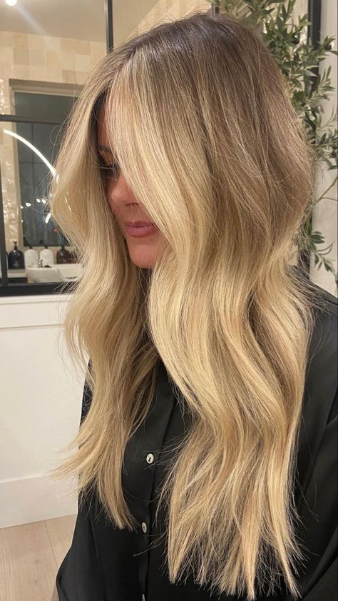 Warm Blonde Hair, Summer Blonde Hair, Blonde Hair Transformations, Choppy Layers, Brunette Hair With Highlights, Dyed Blonde Hair, Hairstyle Tutorials, Dirty Blonde Hair, Honey Blonde Hair