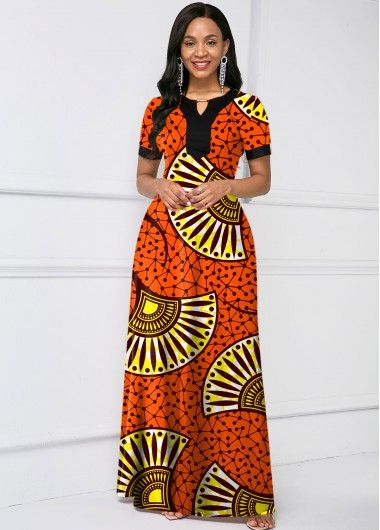 African Long Dress, Kitenge Dress Designs, Chitenge Dresses, African Dress Styles, African Print Long Dress, Fancy Gown, Ankara Dress Designs, Moda Afro, African Fabric Dress