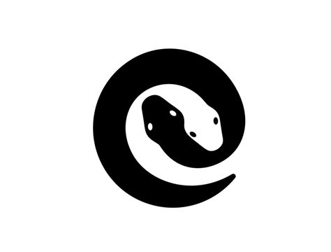 G.o.a.t Logo, Ouroboros Logo, George Bokhua, Snake Icon, Snake Graphic, Snake Logo, Pola Tato, Logo Personal, Negative Space Logos