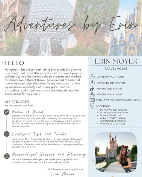 Travel Agent Expo Booth, Becoming A Disney Travel Agent, Disney Travel Agent Gifts For Clients, Travel Agent Booth Ideas, Travel Agent Forms, Disney Travel Agent Marketing Ideas, Travel Agent Aesthetic, Travel Agent Marketing Ideas, Disney Travel Agent Planners