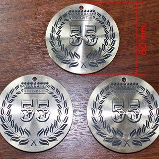 Laser Engrave Metal: 5 Steps (with Pictures) Metal Laser Engraving, Diode Laser Engraving Ideas, Metal Engraving Ideas, Fiber Laser Engraving Ideas, Laser Engraving Ideas Metal, Laser Etched Metal, Etching Ideas, Laser Crafts, Laser Engraved Metal