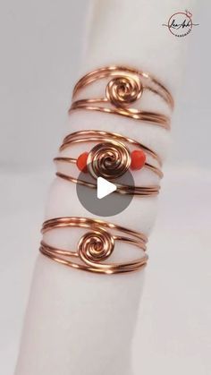 Lan Anh Handmade on Instagram: "#shortsvideo | Easy wire ring tutorial : perfect for beginners | round twisted ring" Braided Wire Ring Tutorial, Diy Wire Rings Tutorial, Wire Ring Tutorial, Copper Jewelry Tutorial, Handmade Rings Tutorial, Rings Tutorial, Diy Wire Wrapped Rings, Wire Rings Tutorial, Twisted Wire Rings