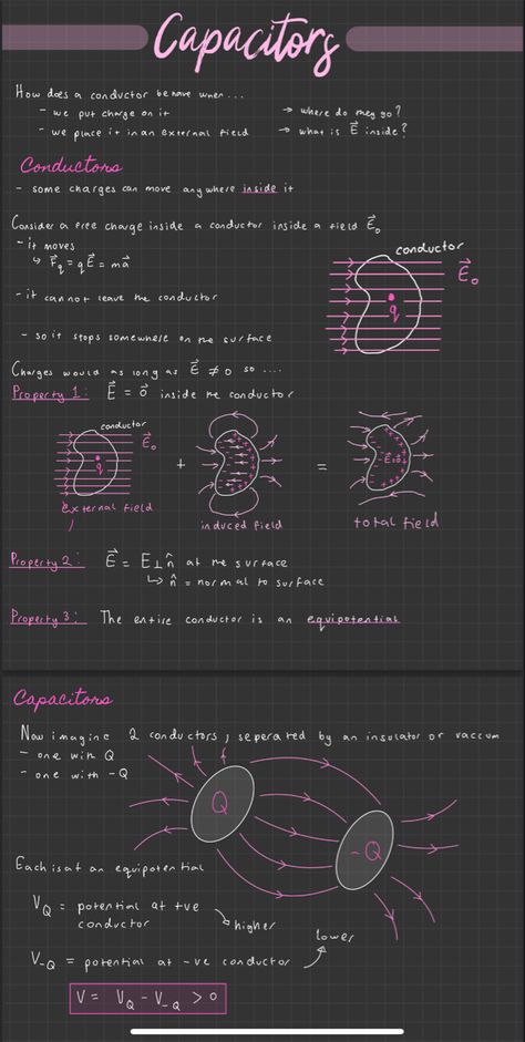 College physics notes Nuclei Physics Notes, Capacitance Physics Notes, Modern Physics Notes, Neet Aesthetic Notes, Capacitors Physics, Electrostatic Physics Notes Class 12, Neet Notes Physics, Physics Notes Ideas, Studying Physics Aesthetic