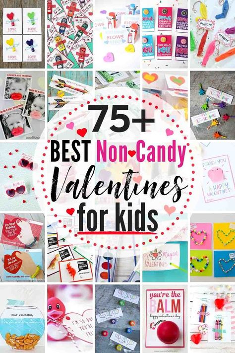 80 BEST *Non-Candy* Valentine Options for Kids (and they're ALL Free Printables, too)!! If your school has a no-candy rule for their valentines parties this year, then here is the inspiration & Ideas you need! #valentinesforkids #freeprintablevalentinesforkids #noncandyvalentineideas #nocandyvalentines #noncandyvalentines #freeprintables #printablevalentines #valentinesforkids #valentineideasforkids #valentineideasforkidsschools #valentineideasforkidsnoncandy Free Printable Valentines Cards, Bubble Valentines, Candy Valentines, Emoji Valentines, Unicorn Valentine, Printable Valentines Cards, Valentines Printables Free, Valentines School, Valentine Candy