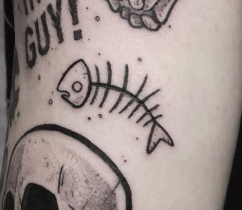 Creepy Minimalist Tattoo, Scary Patchwork Tattoos, Matching Tattoos Creepy, Gothic Stick And Poke Tattoo, Creepy Patchwork Tattoo, Dark Minimal Tattoo, Simple Filler Tattoos, Creepy Small Tattoos, Small Punk Tattoos