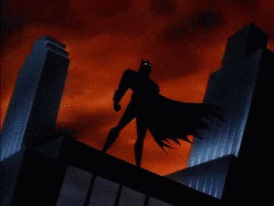 Batman Lightning Bolt - Batman GIF - Batman BruceWayne AnimatedSeries - Discover & Share GIFs Lightning Gif, Batman Gif, Will Friedle, Batman Pictures, Night Gif, Bruce Timm, Batman The Animated Series, Alex Ross, Opening Credits