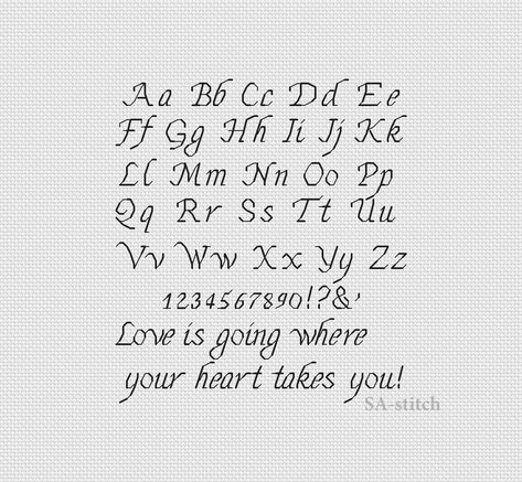 Alphabet cross stitch, cross stitch pattern PDF The size of the embroidery: 80 x 89 crosses (for canvas aida 14 is 14,5 x 16 cm) Number of colors: 1 basic color Palette: DMC Used stitches: backstitch Design in pdf format (black and white and color options). Fabric, floss/threads or other materials are not included in the listing. All the patterns are for personal use only. The pattern for traditional cross-stitch. Cross Stitch Text, Letters Cross Stitch, Cross Stitch Letter Patterns, Cross Stitch Sunflower, Stitch Cross Stitch Pattern, Stitch Letters, Alphabet Cross Stitch, Cross Stitch Numbers, Text Embroidery