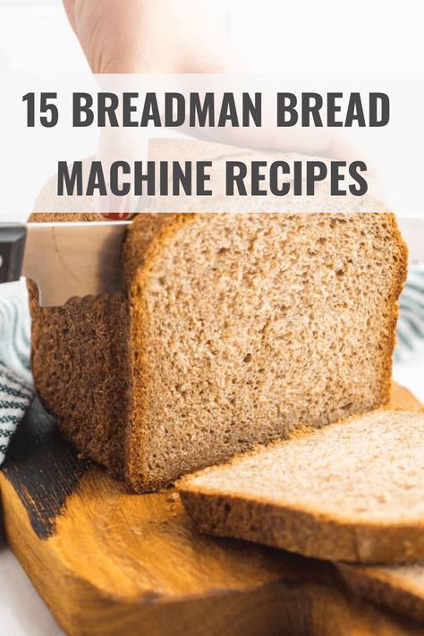 15 Best Breadman Bread Machine Recipes – Happy Muncher Brioche Bread Machine, Breadman Bread Machine, Can Bread, Bread Machine Banana Bread, Bread Machine Recipes Healthy, Zojirushi Bread Machine, Easy Bread Machine Recipes, Gluten Free Bread Machine, Honey Wheat Bread