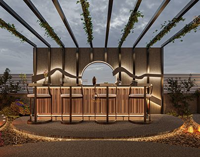 Check out new work on my @Behance profile: "Terrace Bar" http://be.net/gallery/142616401/Terrace-Bar Outdoor Bar Designs For Home, Roof Bars Design, Terrace Restaurant Design Rooftop Bar, Terrace Barbeque Counter, Roof Terrace Design Rooftop Bar, Outside Bar Decor Ideas, Terrace Bar Ideas, Terrace Bar Counter, Roof Top Bar Design