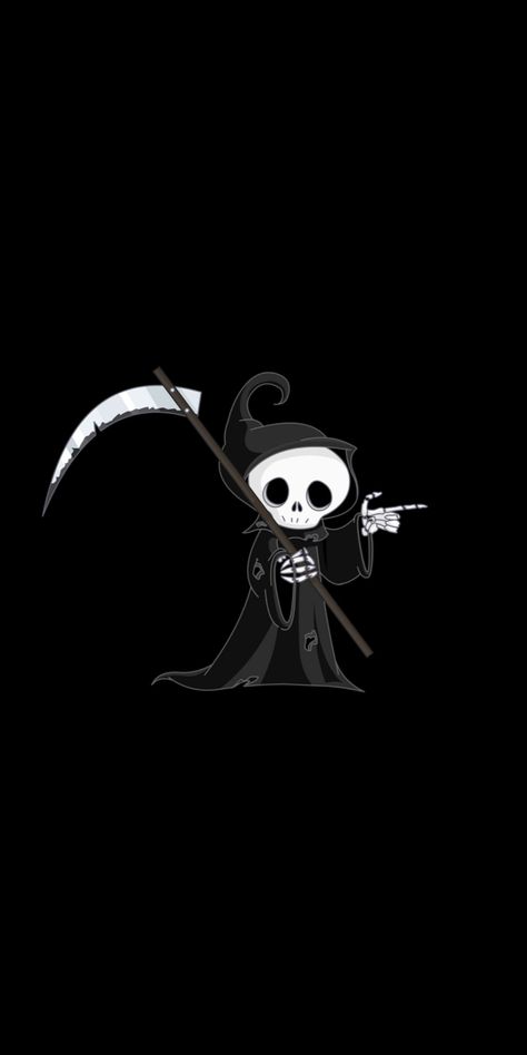 #grunge #grungewallpaper Cute Grim Reaper Wallpaper, Grunge Phone Wallpaper, Grim Reaper Wallpaper, Reaper Wallpaper, Cute Backrounds, Horror Wallpaper, Horror Photos, Lock Screens, Colorful Life