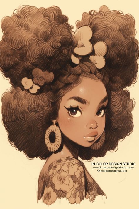 Black Art | Big hair #blackart #digitart #printables #smallbusiness #afrohairillustration #blackhair Afro Hair Illustration, Brown Women, Digital Stickers, Big Hair, Digital Sticker, Digital Clip Art, Black Art, Black Hair, Black And Brown