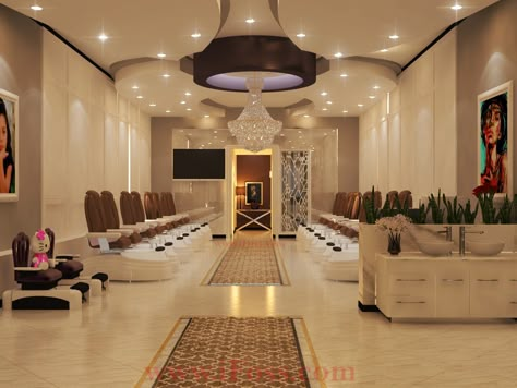 Design for Nail Salon Pedicure Area Decor #Design by #iFoss    ----------------------------- #ifoss #design #nailsalon #beautifulnailsalon #nails #interiordesign #3ddesign #beautysalon #pedicurearea #ceiling #fancyceiling  ------------------------ Contact 7145567895 or www.iFoss.com Design For Nail Salon, Modern Nail Salon, Luxury Nail Salon, Makeup Decoration, Wax Center, Nail Salon Interior Design, Salon Design Ideas, Nail Salon Interior, Nail Store