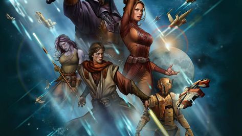 Here's a collection of wallpapers from the Star Wars Knights of the Old Republic videogame released by LucasArts in 2003. Kotor 2, Star Wars Kotor, Knights Of The Old Republic, Batman Christian Bale, Hulk Character, Star Wars The Old Republic, Star Wars The Old, Old Republic, Star Wars Games