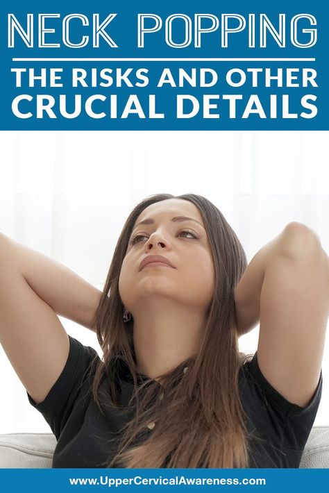 Neck Popping And Cracking, Neck Crepitus, Severe Neck Pain, Upper Cervical Chiropractic, Forward Head Posture Exercises, Relieve Neck Pain, Neck Cracking, Neck And Shoulder Muscles, Neck Traction