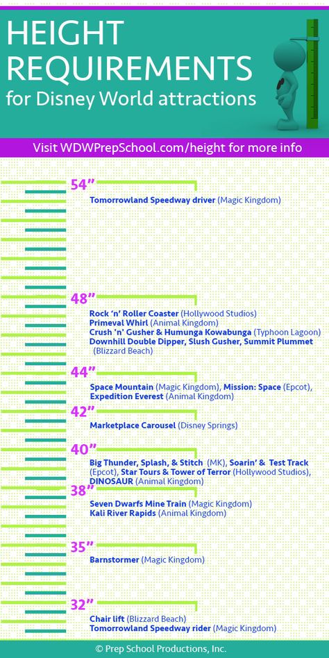 Disney World height requirements chart Disneyland Height Requirements, Disney World Height Requirements, Rock N Roller Coaster, Disney Worlds, Wdw Prep School, Disney World Attractions, Disneyland Attractions, Disneyland Rides, Dining Plan