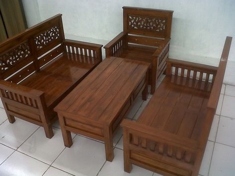 21 Model Kursi Tamu Kayu Jati Minimalis Terbaru 2018 | Dekor Rumah Reka Bentuk Ruang Tamu, Hiasan Dalaman Rumah, Reka Bentuk Dalaman, Sofa Design Wood, Hiasan Bilik Tidur, Wooden Sofa Set Designs, Wood Bed Design, Wooden Sofa Designs, Corner Sofa Design