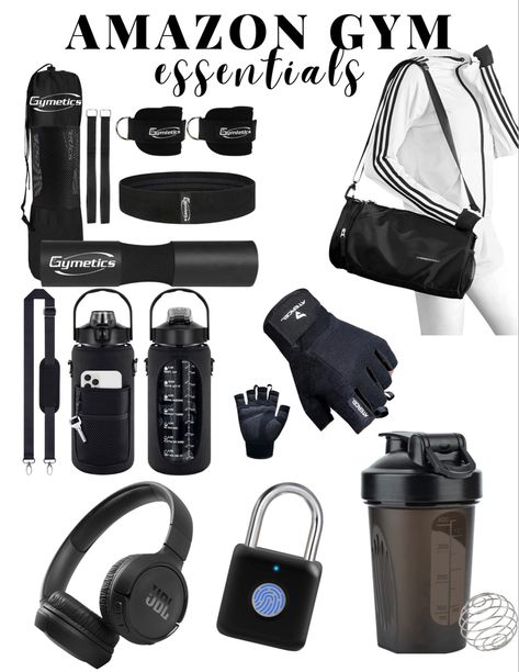 Gym Supplies For Women, Gym Accessories Aesthetic, Gym Rat Essentials, Gym Assesories, Gym Shower Essentials, Gym Accessories For Men, Gym Backpack Aesthetic, Gym Accessories Woman, What To Bring To The Gym