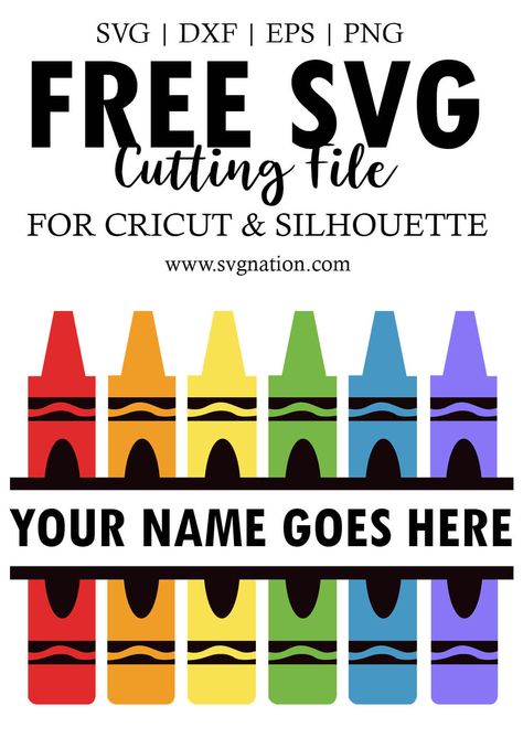 Crayon Monogram SVG - Free High Qualify SVG Cut Files Preschool Teacher Svg Files Free, Back To School Ideas For Teachers, School Ideas For Teachers, School Svg Free, Crayon Svg, Crayon Monogram, Teacher Aide, Free School Supplies, Back To School Ideas