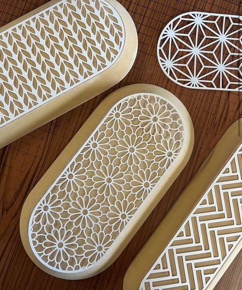 GR Pottery Forms on Instagram: "Beautiful new stencils from @plumislandtransfers that can be used with our Rounded Rectangle Forms 💜" Gr Pottery Forms, Pottery Stencils, Urban Furniture Design, Pottery Patterns, Glaze Ideas, Amaco Glazes, Pottery Form, Urban Furniture, Rounded Rectangle