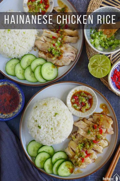 Taiwanese Chicken Rice, Instant Pot Recipes Vietnamese, Hainan Chicken Instant Pot, Easy Hainanese Chicken Rice, Hainanese Chicken Rice In Rice Cooker, Hainan Chicken Rice Recipe, Asian Chicken Instant Pot, One Pot Hainanese Chicken Rice, Hainanese Chicken Rice Cooker