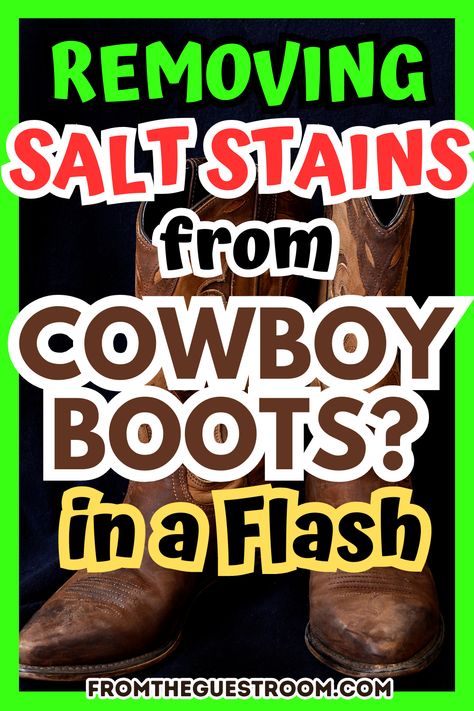 salt stains in cowboy boots How To Remove Paint, Remove Paint, Paint Remover, Cowboy Boot, Cowboy Boots, Cowboy, Salt, Stain, Boots