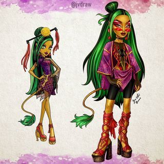 Character Backstory, Jinafire Long, High Images, Identity Project, Arte Monster High, Clothes Reference, Childhood Dream, Moster High, Monster High Art